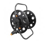 perfeclan Carrete de Portátil Carro Enrollador Soporte Ergonómica y Carrete de Gran Capacidad Base Firme para Estabilidad Adecuado para Jardín Lavado de Fachadas Exteriores