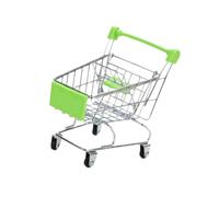 Perfeclan Carrito Juguete, pequeño Carrito supermercado, supermercado Juguete para el Desarrollo del Aprendizaje, para niños, Verde