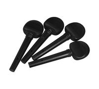 perfeclan Cello Tuning Pegs Clavijas Afinación Puente Accesorios Estilo Clásico con Eje Adecuado para Luthería Mantenimiento Restauración Ensayo y Concierto 4/4