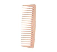 perfeclan Cepillo desenredante para el cabello, peines de dientes anchos para cabello largo y grueso, cepillo desenredante para peluquería, peine de paja de, Rosa