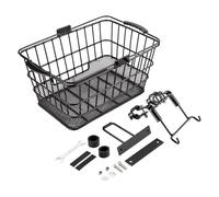 Perfeclan Cesta Delantera para Bicicleta, Portaequipajes Universal de Fácil Instalación, Portaequipajes para Bicicletas, Accesorios de Ciclismo, Estilo a