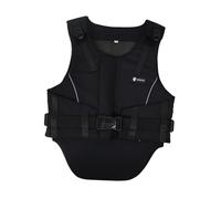 Perfeclan Chaleco Ecuestre para Montar, Acolchado, con Cierre de Cremallera, cómodo y Transpirable, Protector para niños y niñas, S