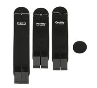 perfeclan Cinturón de Corrección de Piernas Banda Correctora de Piernas Arqueadas Tipo O/X Knock Knee, Negro XXL