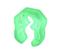 Perfeclan Clip de Tubo de liberación rápida para Buceo, Gancho para manómetro, Hebilla Fija Resistente y Multifuncional, Abrazadera para Deportes acuáticos al, Verde Luminoso