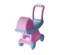 Perfeclan Cochecitos de Juguete Simulación para Muñecas Accesorios de Casa de Muñecas Carrito Miniatura Interactivo Modelo Realista Adecuados para Juegos de, Azul