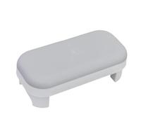 perfeclan Cojín de descanso del brazo de la uña, herramienta de uñas de manicura sin deslizamiento portátil, soporte de reposabrazos, almohada manicura para, Gris