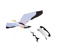 Perfeclan Cometa de Gaviota de una línea, Cometa de Playa Reutilizable, Creativa, clásica, Enorme, fácil de Volar, Juguete Volador para Actividades en el