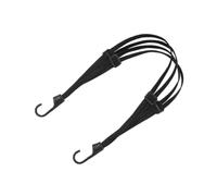 Perfeclan Correa de Equipaje para Casco de Motocicleta, Cuerda elástica para Equipaje, Correa para Asiento Trasero con 2 Ganchos, 90cm