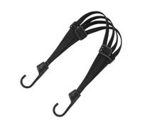 Perfeclan Correa de Equipaje para Casco de Motocicleta, Cuerda elástica para Equipaje, Correa para Asiento Trasero con 2 Ganchos, 60cm