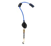 perfeclan Correa para Saxofón con Soporte para Hombros Banda Acolchada Ajuste Ergonómico y Barra Metálica Reforzada Adecuada para Músicos en Prácticas Largas, Azul