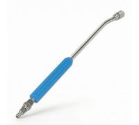 perfeclan de Extensión para Hidrolavadora Varilla Prolongador Lanza Tubo en Acero Inoxidable con Conexión Rápida y Rosca Hembra M14 Adecuada para Autos de, Azul, 60 Cm