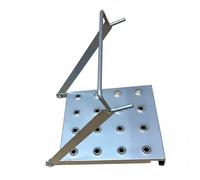 perfeclan de Hierro Bandeja para Escalera Estante Organizador Soporte Plegable Superficie Antideslizante de 30x26.5cm para Pintura Reparación y Mantenimiento Adecuada para Hogar Taller
