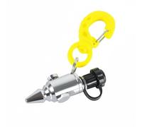 perfeclan de Limpieza de Buceo Inflador Soplador de Tanque de Aire Herramienta Neumática Latón y Plástico con Capucha Protectora Conexión 8 Mm Adecuada para Secado Rápido y Cuidado del Equipo