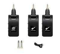 perfeclan de micrófono transmisor y receptor de audio Equipo de música Pieza Accesorios de guitarra Equipo de música para micrófono dinámico, 3 Piezas