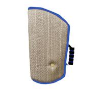 Perfeclan de Protección contra para Perros con Asas Laterales y Material Resistente Algodón Lino Adecuada para Entrenamiento Canino, Borde Azul