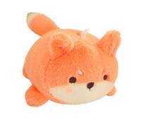 Perfeclan Decoración de Juguetes de Peluche Interactivo Giratorio se Mueve Lindo Juguete Decorativo Juguete de Peluche pequeño para niños Familiares, Zorro