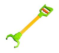 perfeclan Dispositivo Agarre Mano Robótica Juguete Pinza Mecánica Garra Retráctil Herramienta Accionamiento Sencillo con Gatillo y Alcance Cómodo para , Verde , 51.5 13 8.7cm