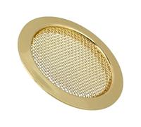 perfeclan Dombra Sound Hole Accessory Accessory Fácil de usar Fundación de sonido de sonido que mejora el ruido Cubiertas de sonido de Dombra prácticas para, Oro