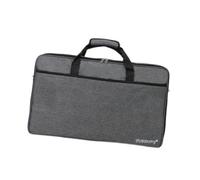 perfeclan Efectos Bolsa de pedal Bolsa Pedalboard Polla Doble cremallera Doble Sils Repesed Wort Bailboard Pedalboard Bag For Show, 52x32x12.5cm