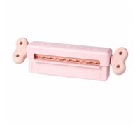 perfeclan Embossador Manual con Rodillo Inrcambiable Compacto Embossador Mesa con jeción Abrazara Versátil Máquina Emboscar Papel Manual, Cabeza Corazón