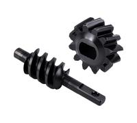 Perfeclan Engranaje de Eje diferencial de Tornillo, Pieza de Coche RC Crawler, Acero endurecido, fácil de Instalar, reemplazo 1:30, actualización para, para 12t