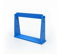 perfeclan Entrenamiento Ajustable Hurdle Obstáculo de Barrera de Salto Práctica de Espuma Estructura Ligera de Espuma con Absorción de Impacto y Soporte, Azul, 80