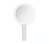 perfeclan Espejo de Maquillaje Espejo LED Espejo de Tocador Espejo de Mano con Luz Regulable y Toque Inteligente Recarga Tipo C Reflejo para Rutina de Belleza, color to 1