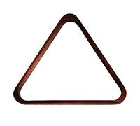 Perfeclan Estante Triangular de Billar de Madera, Estante de trípode de 57,2 mm para Piscina, 8 Bolas, Suministros, para posicionamiento, Rojo