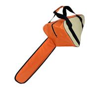 perfeclan Estuche para Motosierra, Bolsa de Transporte con Asas, Organizador Resistente, Bolsa de Almacenamiento para Exteriores, Naranja Blanco