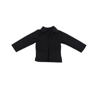 Perfeclan Figura de acción a Escala 1:6, Ropa para Hombre, fácil de Usar, Accesorios de Vestuario para muñecas, para Cuerpo Masculino de 12 Pulgadas, Negro