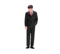 Perfeclan Figura Resina Pintada a Mano Escala 1/64 Esculpida Miniatura Personaje Humano Lado Realista Figura a Escala 1/64 para Coleccioni, Hombre Cabeza Abajo