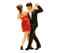 Perfeclan Figuras en Miniatura a Escala 1/64, Figuras de en Miniatura, Parejas de Novios, Decoración en Miniatura, Dioramas, Bailar