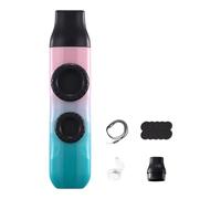 perfeclan Flauta Kazoo con cordón, ideal para rellenar bolsas de regalo, instrumento musical para acampar alrededor de fogatas, Rosa Cian