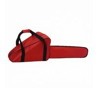 perfeclan Funda para Motosierra Bolsa Protector Estuche Maletín con Interior Acolchado y Reforzado Oxford Adecuada para Protección del Vehículo Particular, Rojo, 18-20 Pulgadas