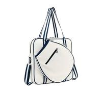 Perfeclan Funda para Raqueta Deportiva Bolso de Tenis Bolsa de Raqueta Estuche Porta Raqueta Bolsa Deportiva con Espacio para Accesorios Toalla y Botella en, Azul