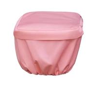 Perfeclan Funda Protectora de Nailon elástico para Cesta de Bicicleta eléctrica, Resistente al Polvo, para Camping, Ciudad, Playa y supermercado, Rosa