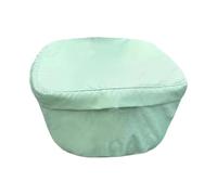 Perfeclan Funda Protectora de Nailon elástico para Cesta de Bicicleta eléctrica, Resistente al Polvo, para Camping, Ciudad, Playa y supermercado, Verde