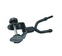 perfeclan Gancho para violín para micrófono o atril de partituras, gancho para, soporte para violín, bajo, erhu, estudio de espectáculos, Negro