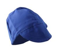 perfeclan Gorro de soldadura, gorro de soldadura a prueba de polvo, equipo de trabajo, casco de soldadura, sombrero resistente al fuego para soldador de casco, Azul