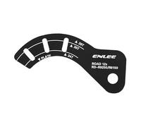 Perfeclan Herramienta para Ajustar el desviador Trasero de Bicicleta, Herramienta para Ajustar los Espacios de Cadena, de Ajuste de componentes, guía de, 8.5 Cm X 3.2 Cm X 1