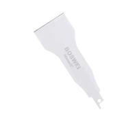perfeclan Hoja de Recíproca de Acero Inoxidable para Remover Lechada Pegamento Pintura Herramienta Resistente Adecuada para Reparación de, 14.2 X 5 Cm