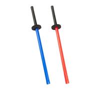 Perfeclan Juego de 2 Espadas de Espuma para Entrenamiento, Palo de Entrenamiento, Equipo Ligero para Entrenamiento de Artes Marciales para práctica de Kendo, 90cm