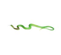 Perfeclan Juguete de Serpiente Aterradora, Colección de Figuras de Serpientes, Figura Divertida Y Creativa, Juguete de Broma para Cumpleaños, Fiestas en E, Verde