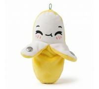 perfeclan Juguete Interactivo de Peluche Muñeco Musical Peluche Táctil Juguete Suave Portátil con Lazo para Bolso O Cochecito Textura Suave para Abrazar y , 22CM