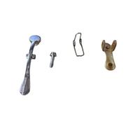 perfeclan Kit de llave de agua para trombón, piezas de reparación, accesorios para instrumentos musicales, kit de montaje de válvula de escupir