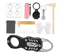 Perfeclan Kit de Prueba de Monedas Herramienta de Prueba portátil para autenticidad Compacto Versátil Conveniente Detección de Oro y Monedas Piezas de