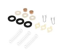 Perfeclan Kit de reparación de válvula de pistón de trompeta duradera con suministros de mantenimiento de instrumentos musicales de resorte