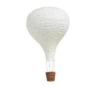 perfeclan Lámpara colgante con forma de globo aerostático, decoración para fiestas, regalo, reutilizable, para habitación de niños y niñas, aula