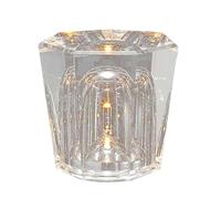 Perfeclan Lámpara de Escritorio LED Luz Lámpara de Noche LED Moderna Luz de Noche de Carga Luz de Mesa de Barra de Cristal para Sala de Estar Mesa D, Estilo un