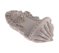 perfeclan León en Miniatura para Casa de Muñecas, Adorno de Pared Escultórico, Frontón, Accesorios de Resina de Simulación, Decoración, Modelo DIY 1/12